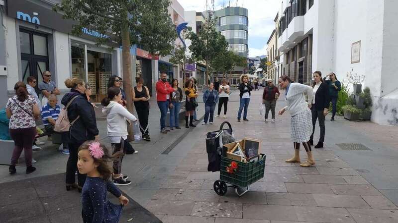 La obra corrió a cargo de la compañía Burka Teatro (Foto TA)
